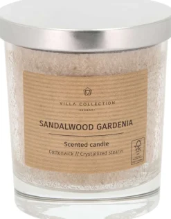 New Villa Collection Kras Duftlys Ø8,5/H10 cm, Karamel/Sandalwood Gardenia