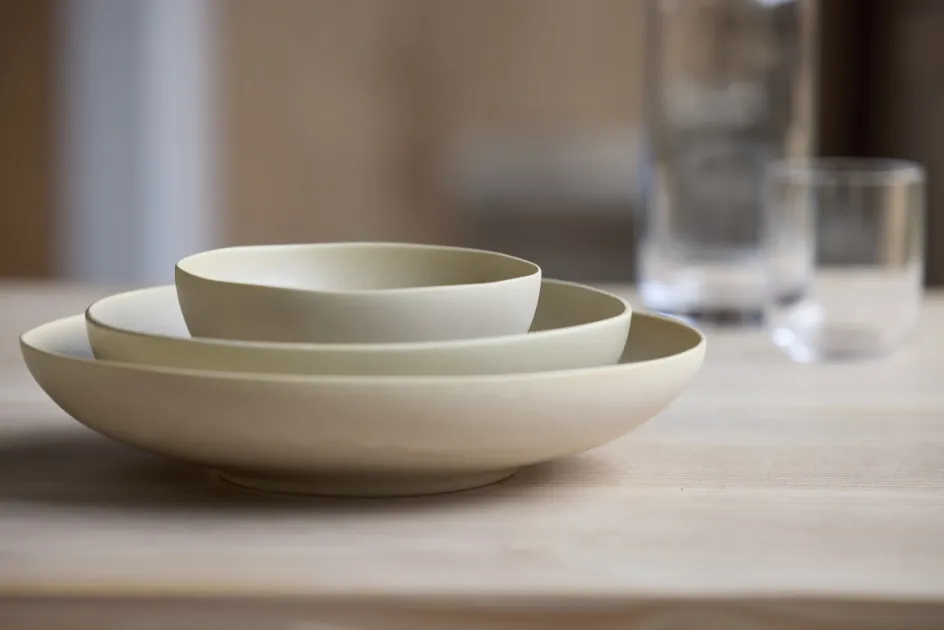Clearance Villa Collection Shoku Skål Ø15 cm, Soft Beige