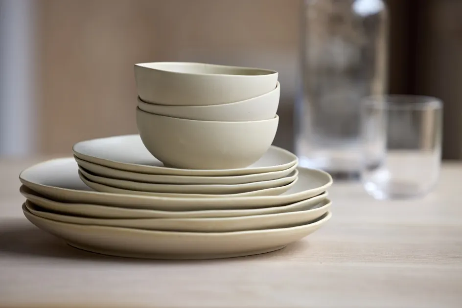 New Villa Collection Shoku Sojaskål Ø9 cm, Soft Beige