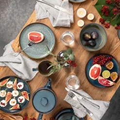 New Villeroy & Boch Crafted Morgenmadssæt 6 Dele, Blå
