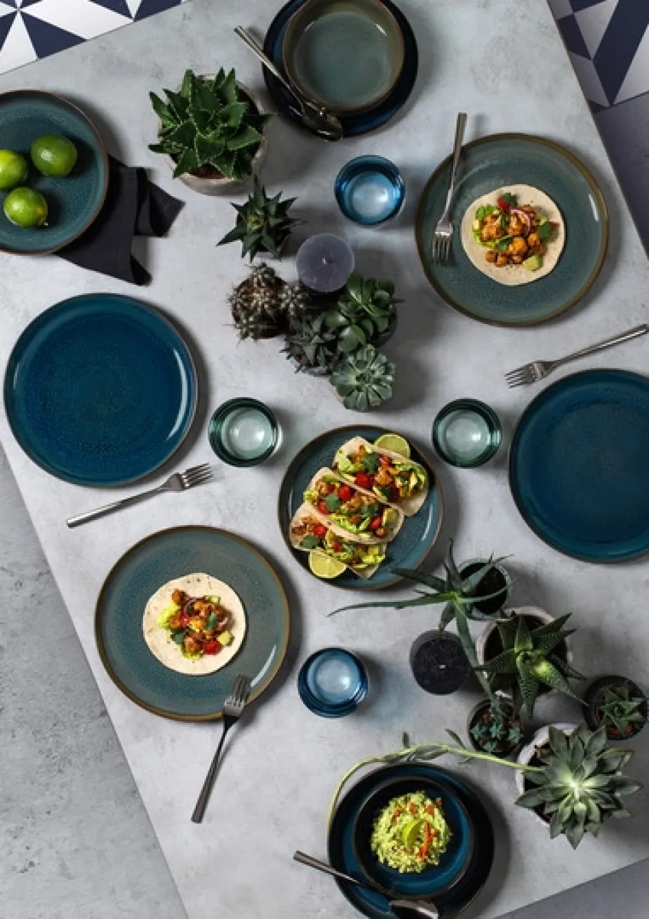 Online Villeroy & Boch Crafted Tallerken , Blå