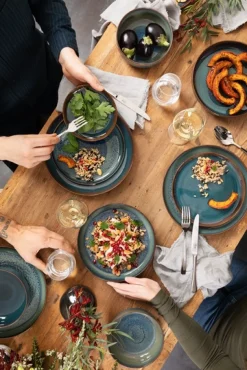 New Villeroy & Boch Crafted Tallerken , Blå