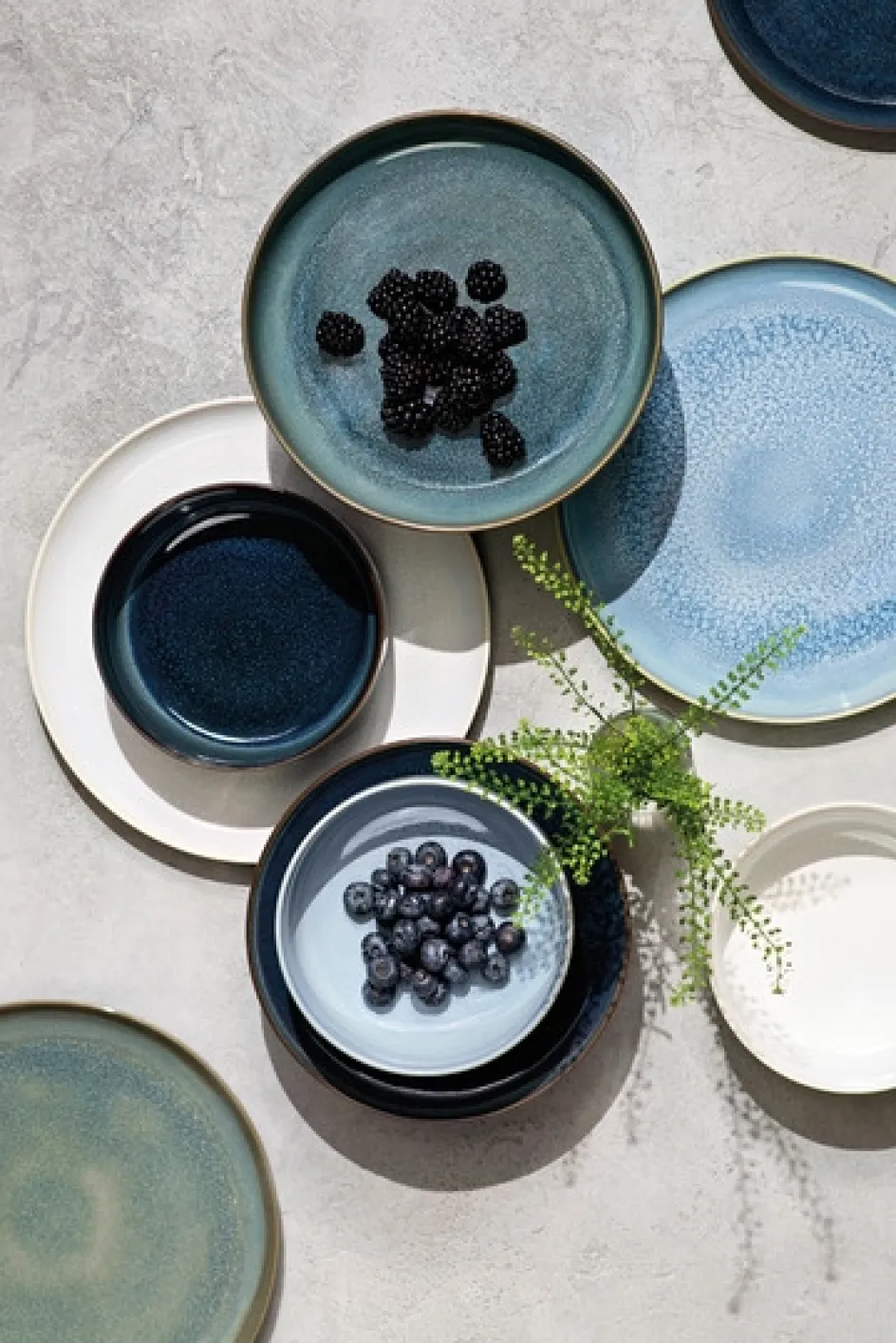 New Villeroy & Boch Crafted Tallerken , Blå