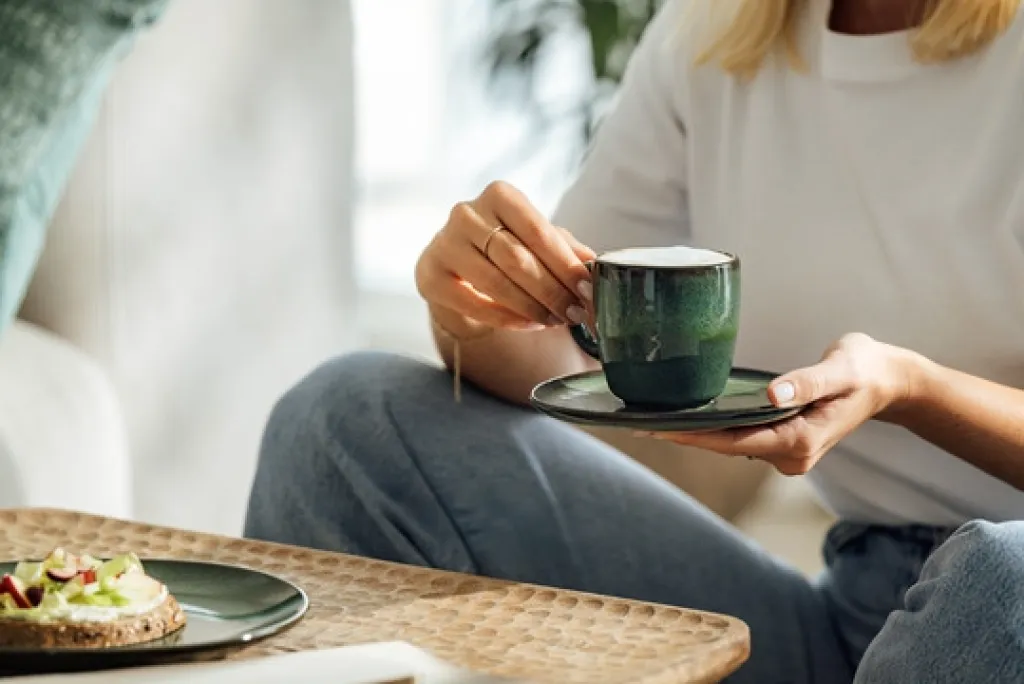 Best Lave Kaffekop 16 cl, Grøn Kopper