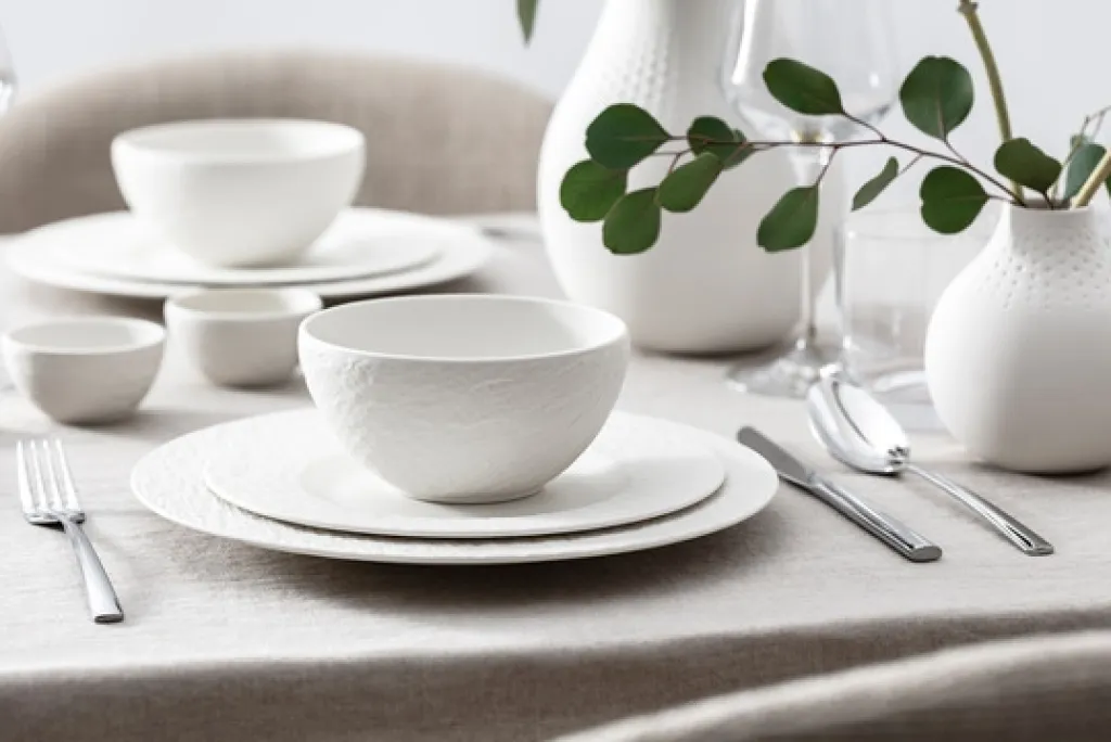 Villeroy & Boch Skåle|Spisestue > Manufacture Rock Dipskål Ø7,7 cm, Hvid