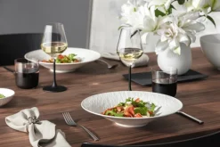 Online Villeroy & Boch Manufacture Rock Dyb Tallerken 28,5 cm, Hvid