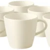 New Villeroy & Boch Manufacture Rock Kaffekop 6 stk 150 ml, Hvid