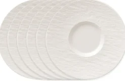Villeroy & Boch Kopper > Manufacture Rock Underkop Kaffe 6 stk ?15,4 cm, Hvid