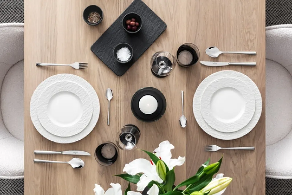 Villeroy & Boch Middagstallerkener > Manufacture Rock Tallerken , Hvid