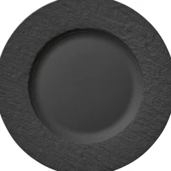 Villeroy & Boch Manufacture Rock Tallerken , Sort