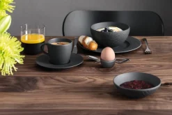 Discount Villeroy & Boch Manufacture Rock Æggebæger H3 cm, Sort