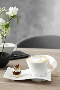 Discount NewWave Caffe Cappuccinokop , Hvid Kopper