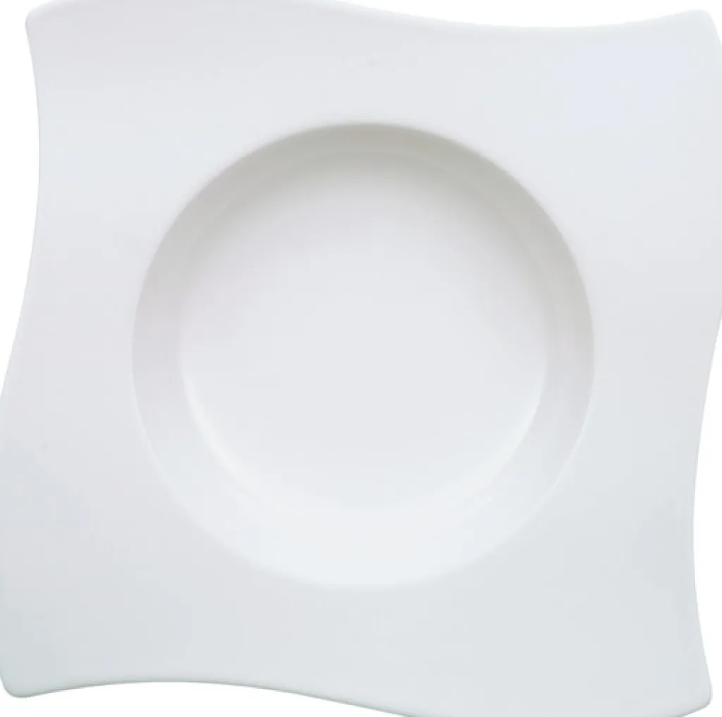 NewWave Dyb Tallerken 24 cm, Hvid Dybe Tallerkener
