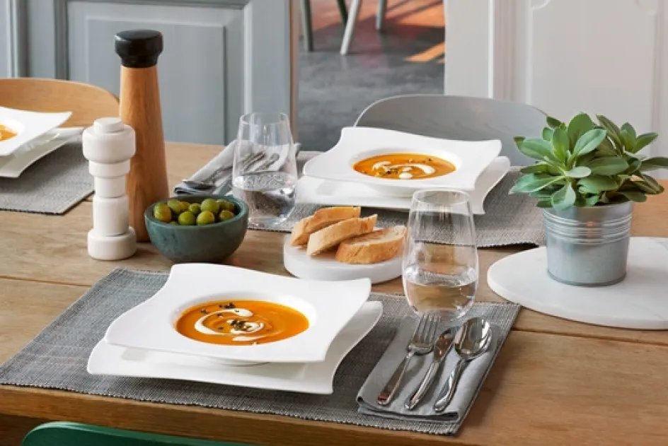 Villeroy & Boch NewWave Pastatallerken 28 cm, Hvid