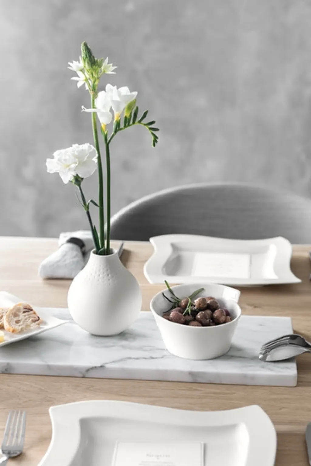 Discount NewWave Tallerken , Hvid Middagstallerkener