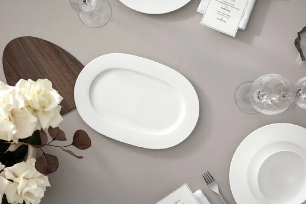 Villeroy & Boch Spisestue|Fade > Royal Serveringsfad , Hvid