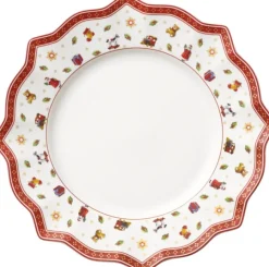 Hot Villeroy & Boch Toy's Delight Tallerken , Hvid/Rød