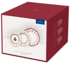 Sale Villeroy & Boch Toy's Delight Middagssæt , Hvid/Rød