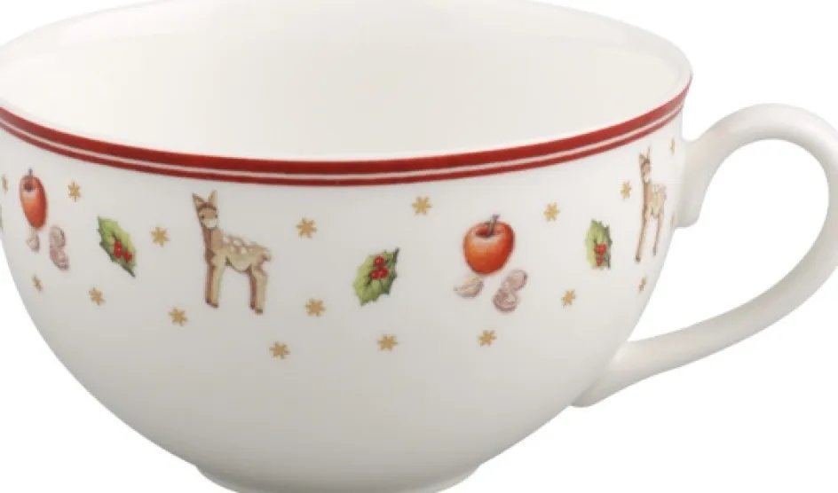 Villeroy & Boch Toy's Delight Tekop , Hvid/Rød