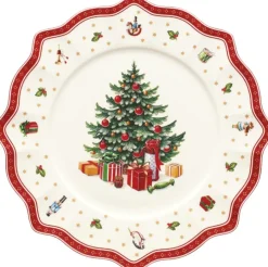 Clearance Villeroy & Boch Toy's Delight Tallerken , Hvid/Rød