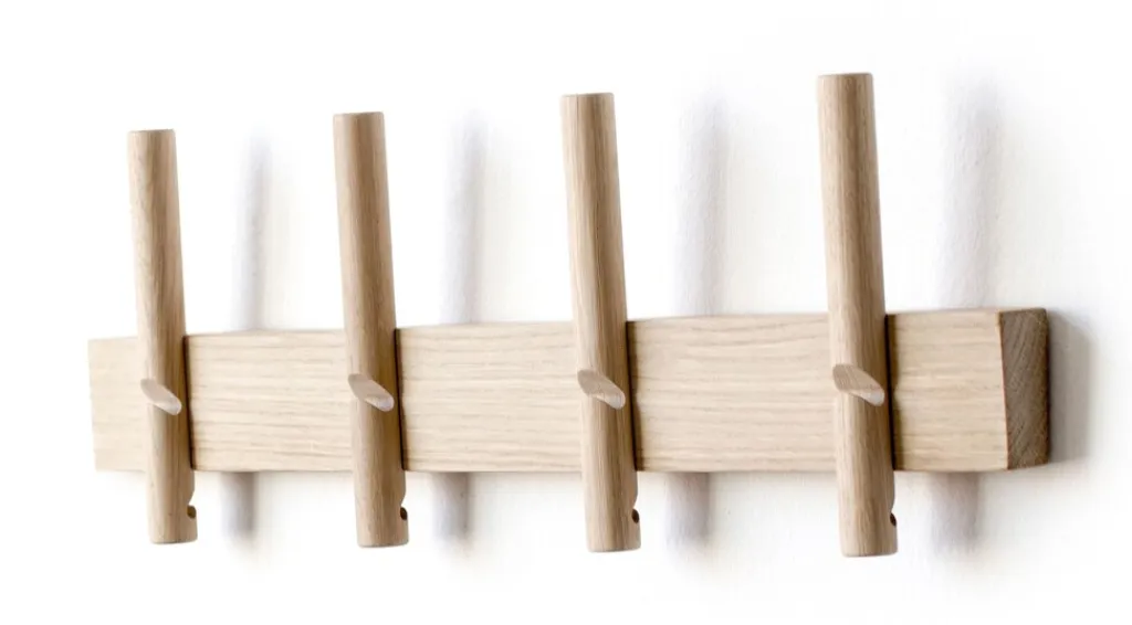 We Do Wood Knager Og Knagerækker > Reces Knagerække 48 cm, Lys Olieret Eg