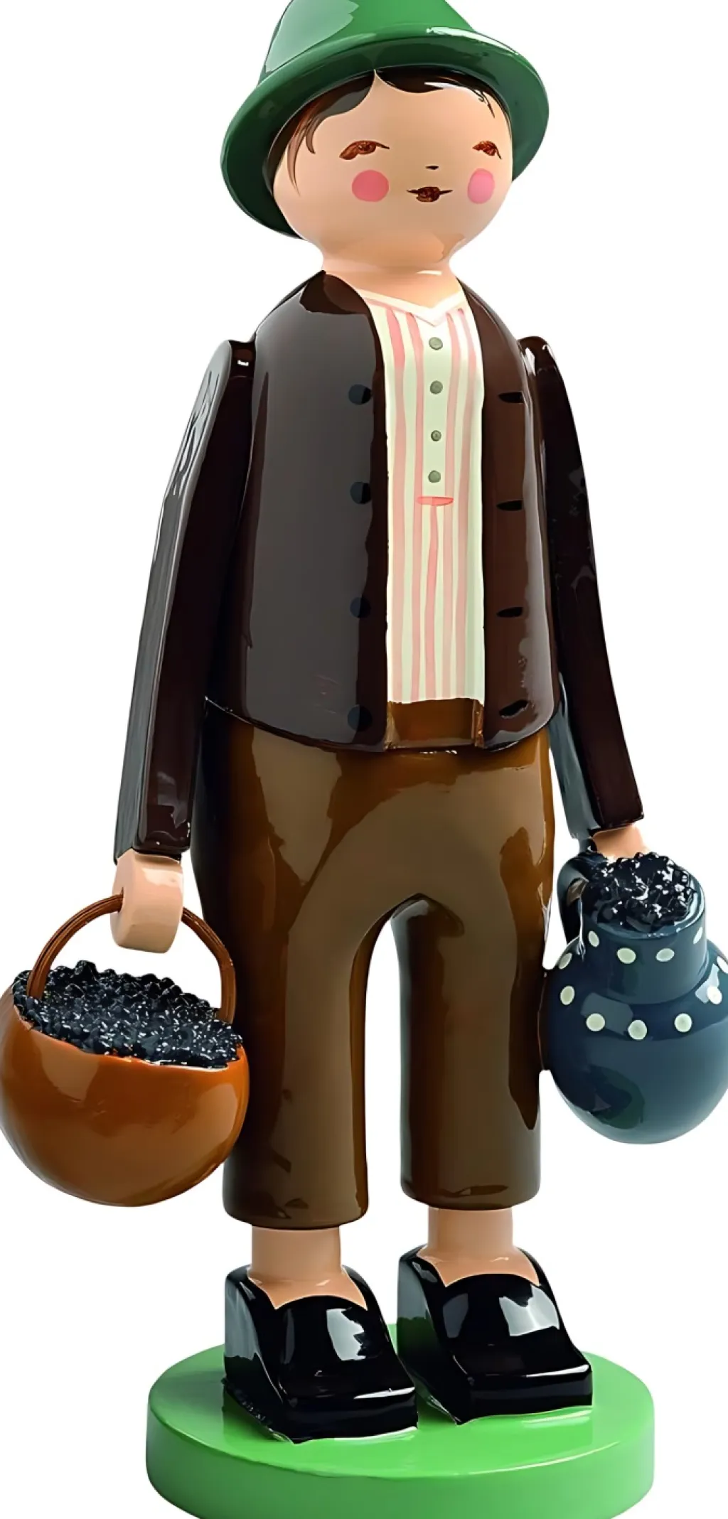 Berry Pickers And Merchants, Træfigurer Og Figurer