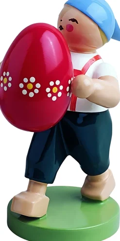 Clearance Wendt & Kühn Easter Children, Dreng m. Stort Påskeæg