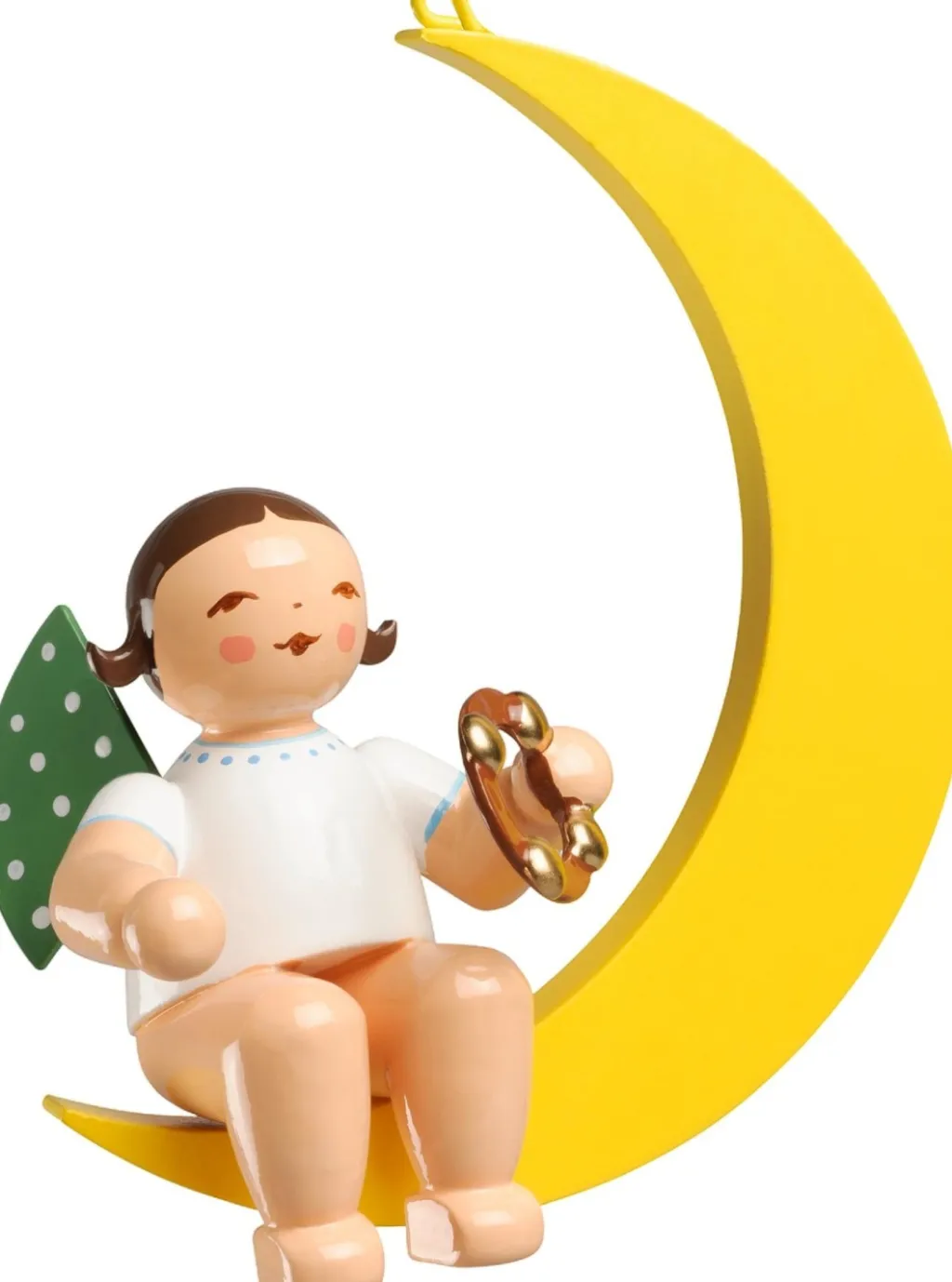 Wendt & Kühn Træfigurer Og Figurer > Engel På Måne,