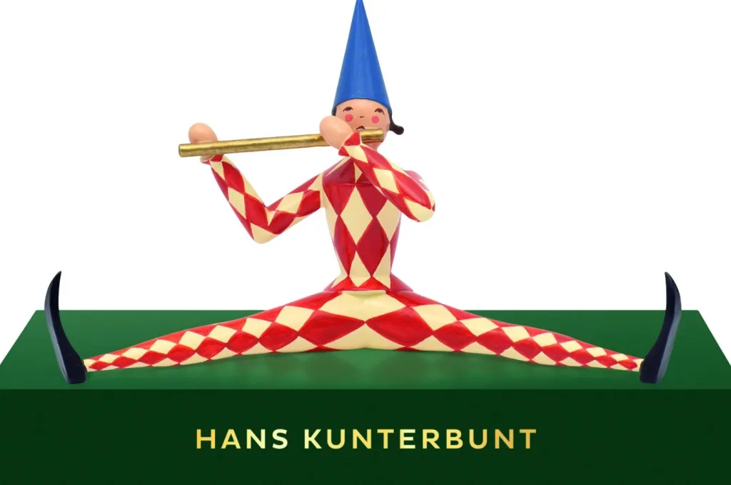 Wendt & Kühn Træfigurer Og Figurer > Hans Kunterbunt m. Sokkel