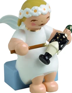 Online Wendt & Kühn Marguerite Angels, Engel Siddende m. Minearbejder