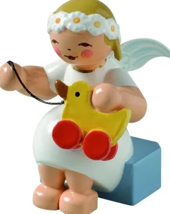 Online Wendt & Kühn Marguerite Angels, Engel Siddende m. Legetøjsand