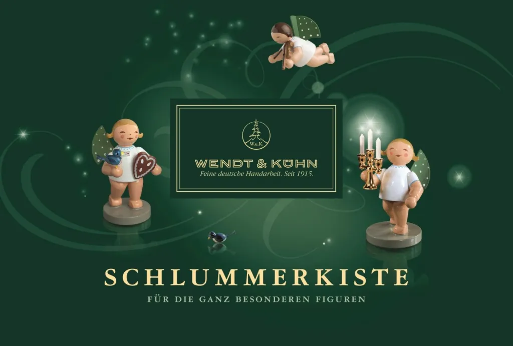 Wendt & Kühn Træfigurer Og Figurer > Opbevaringskasse til Engle