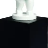 Wendt & Kühn Træfigurer Og Figurer > White Timbre Engel m. Violin På Sokkel, Hvid
