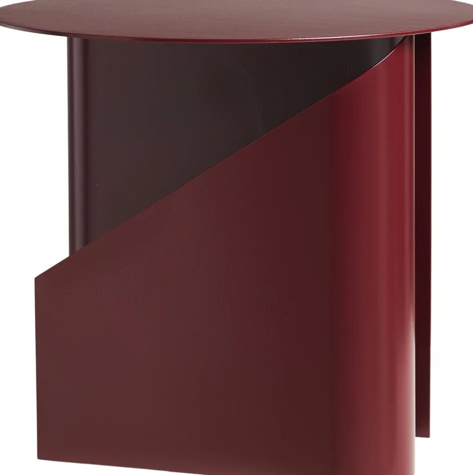 Outlet WOUD Sentrum Sidebord H36 cm, Deep Red