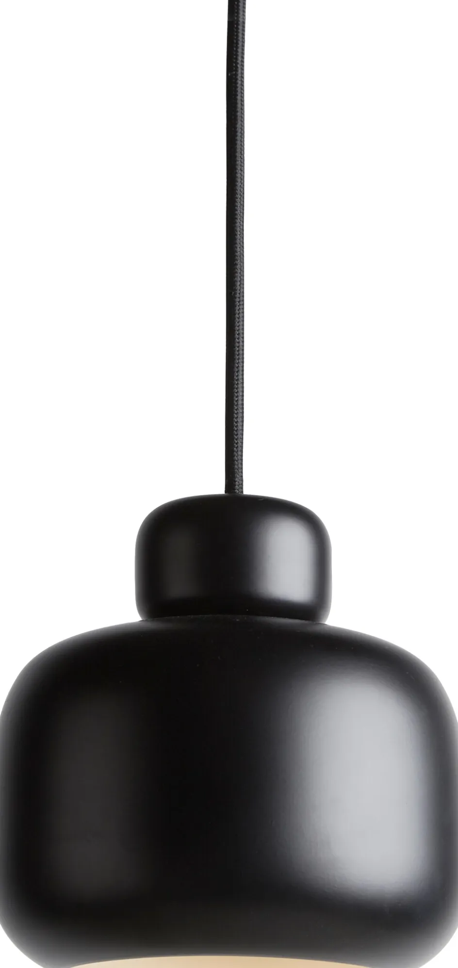 Clearance WOUD Stone Pendel Ø16 cm, Sort