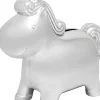 Discount Zilverstad Sparebøsse Enhjørning H13,2 cm, Sølvfinish