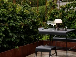 Clearance Zone Denmark A-Café Udendørs Bord H72 cm, Sort
