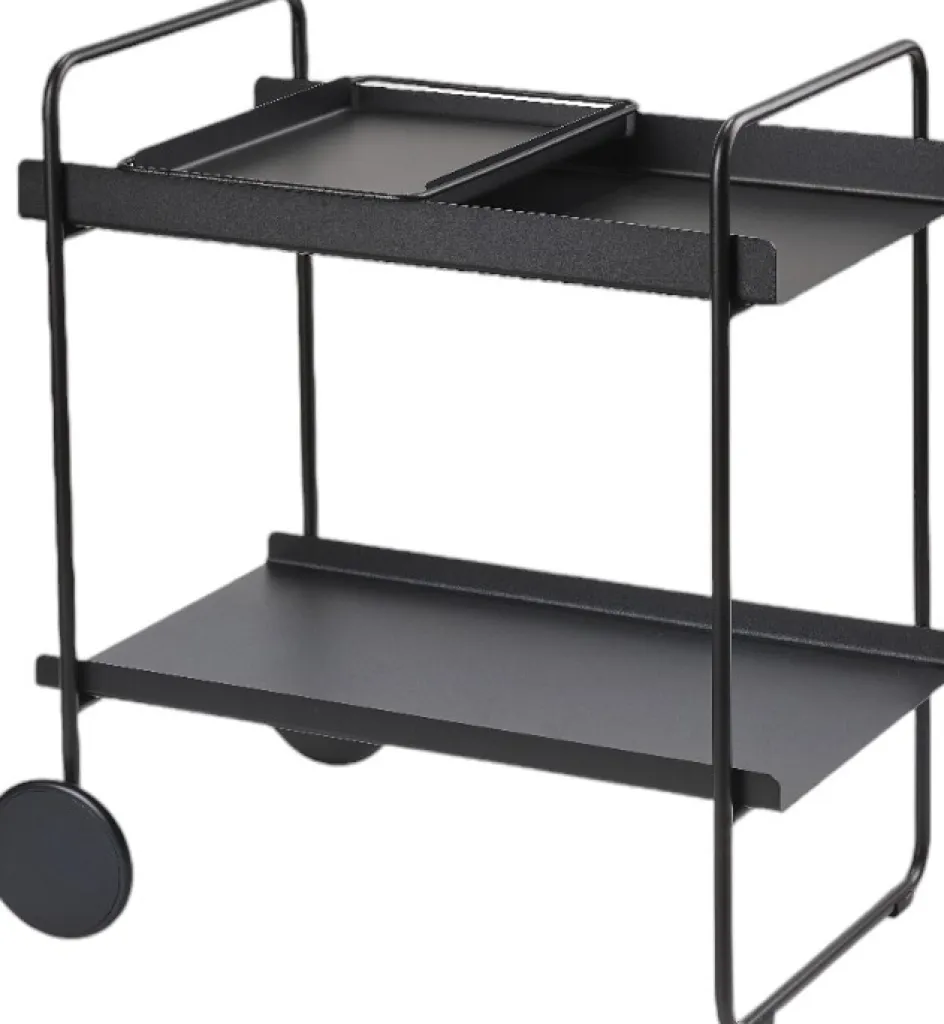 Online Zone Denmark A-Cocktail Trolley H66,4 cm, Sort