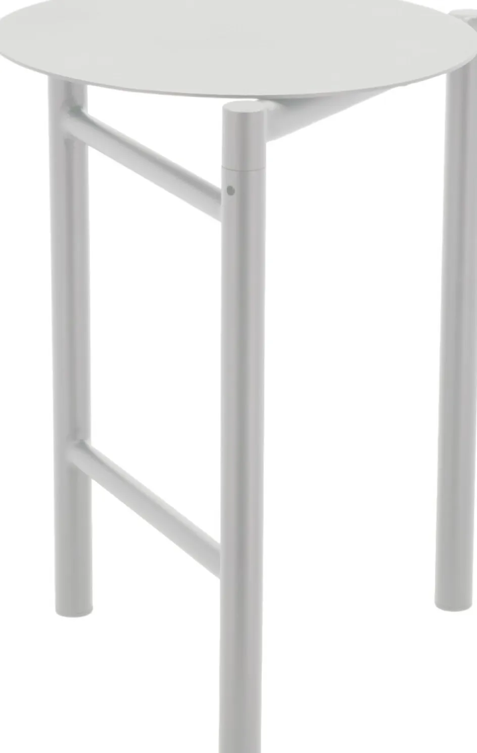 Clearance Zone Denmark Disc Skammel H45 cm, Soft Grey
