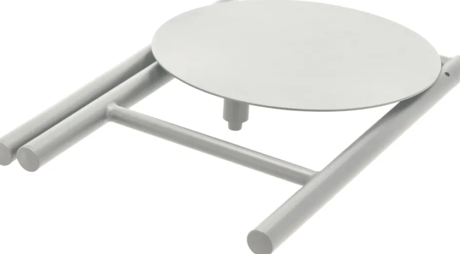 Clearance Zone Denmark Disc Skammel H45 cm, Soft Grey