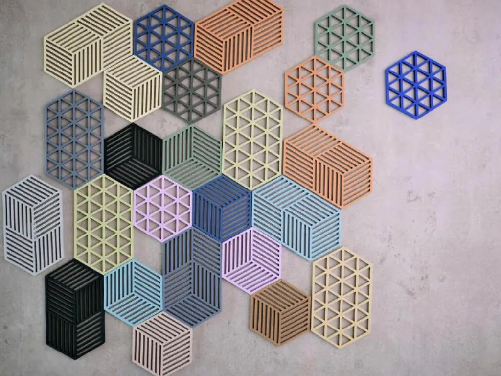 Zone Denmark Bordskånere > Hexagon Bordskåner 24x14 cm,