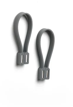 Zone Denmark Loop Magnet Håndklædestrop 2 stk. 9 cm, Grå