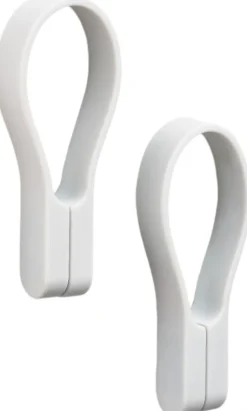 Zone Denmark Badeværelse|Knager Og Knagerækker > Loop Magnet Håndklædestrop 2 stk. 9 cm,
