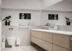 Best Zone Denmark Rim Håndklædestang , Hvid