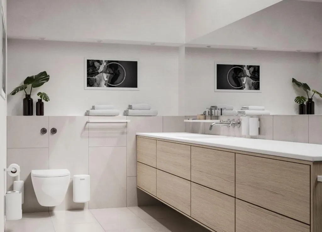 Zone Denmark Badeværelse > Rim Væghængt Toiletbørste 10x38,2 cm,