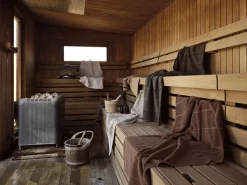 Sale Sauna Badehåndklæde 70x140 cm, Håndklæder Og Vaskeklude