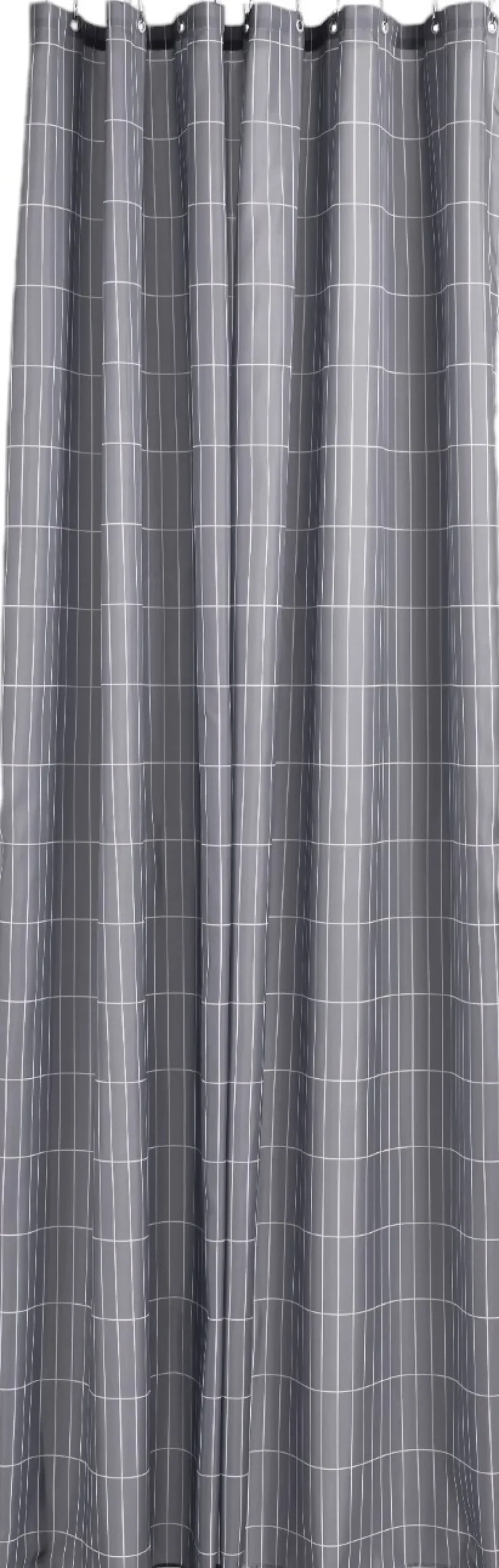 Hot Zone Denmark Tiles Badeforhæng 180x200 cm, Slate Grey