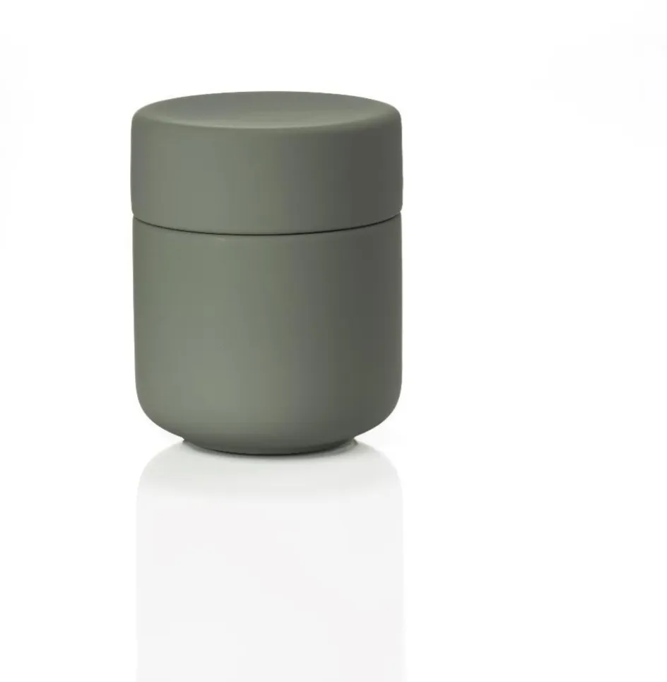 New Zone Denmark Ume Krukke m. Låg H10,3 cm, Olive Green