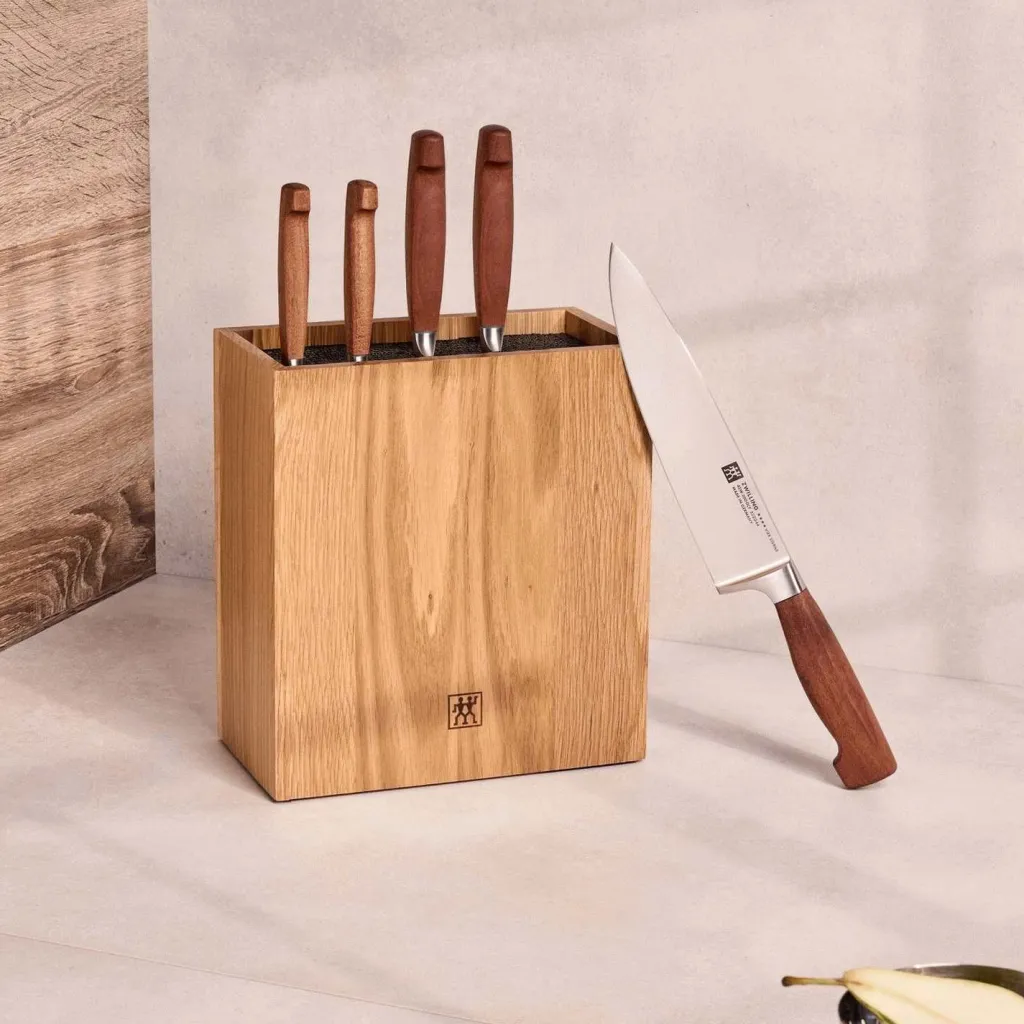 Zwilling Kokkeknive > **** VIER STERNE Wood Kokkekniv 20 cm, Kotibé-træ