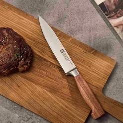 Sale **** VIER STERNE Wood Forskærerkniv 16 cm, Kotibé-træ Kødknive